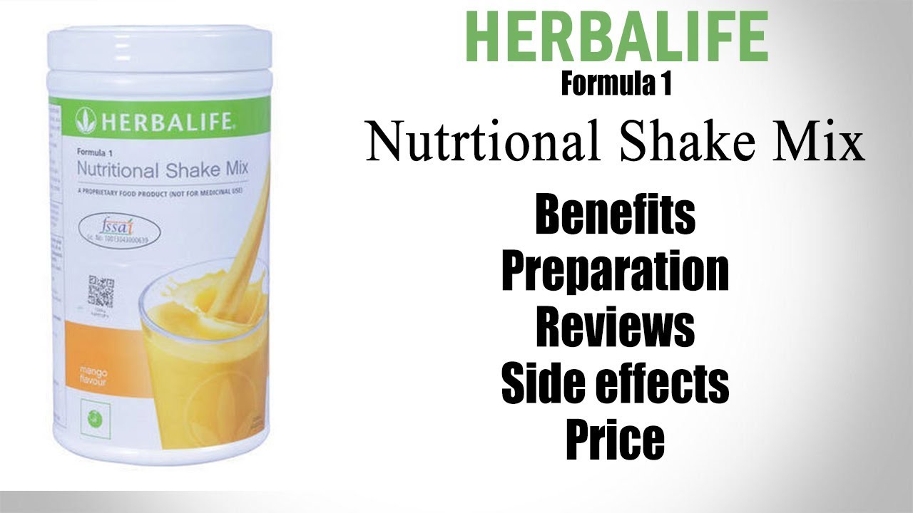 Herbalife Nutrition Review – What You Should Know about Formula 1 Shake
